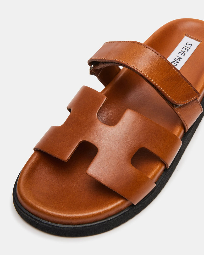 MAYVEN COGNAC LEATHER - Women's Shoes - Steve Madden Canada