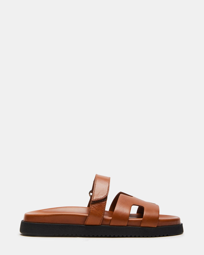 MAYVEN COGNAC LEATHER - Women's Shoes - Steve Madden Canada
