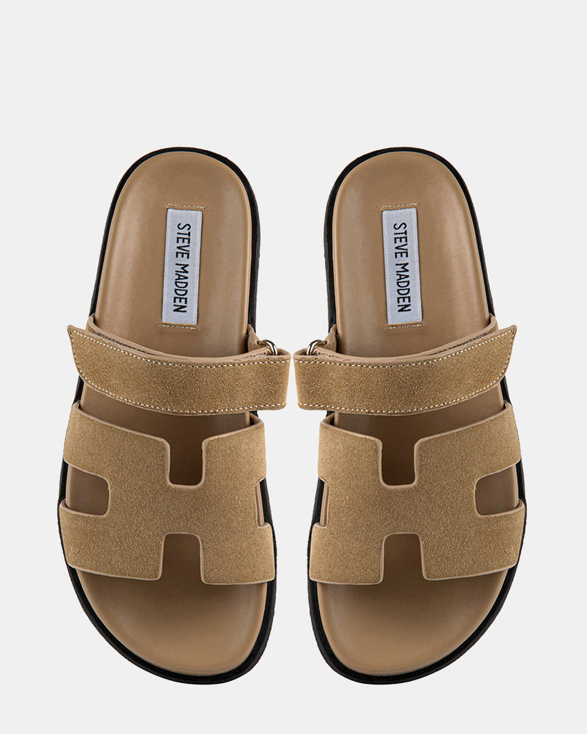 MAYVEN TAUPE SUEDE - Women's Shoes - Steve Madden Canada