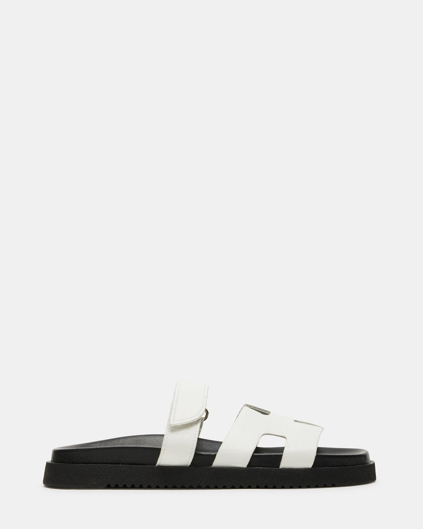 MAYVEN WHITE LEATHER - Women's Shoes - Steve Madden Canada