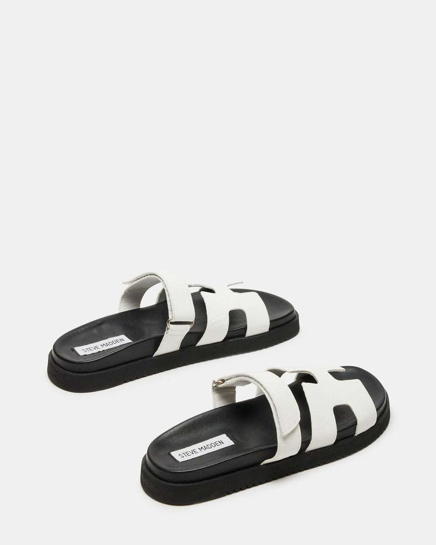 MAYVEN WHITE LEATHER - Women's Shoes - Steve Madden Canada