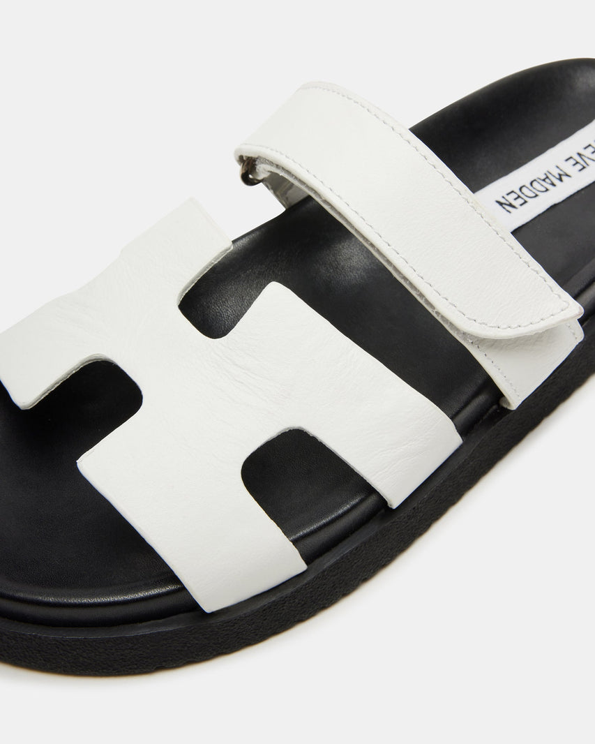 MAYVEN WHITE LEATHER - Women's Shoes - Steve Madden Canada
