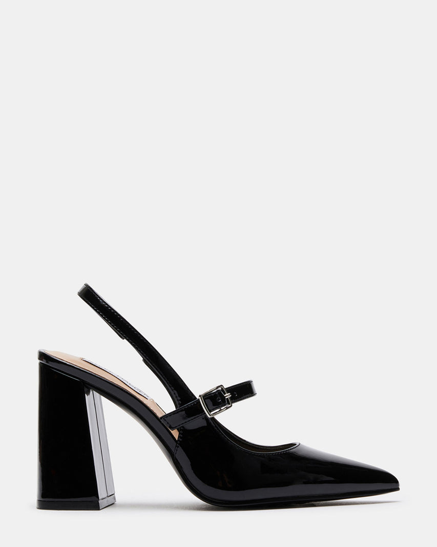 MAEGAN BLACK PATENT - Women's Shoes - Steve Madden Canada