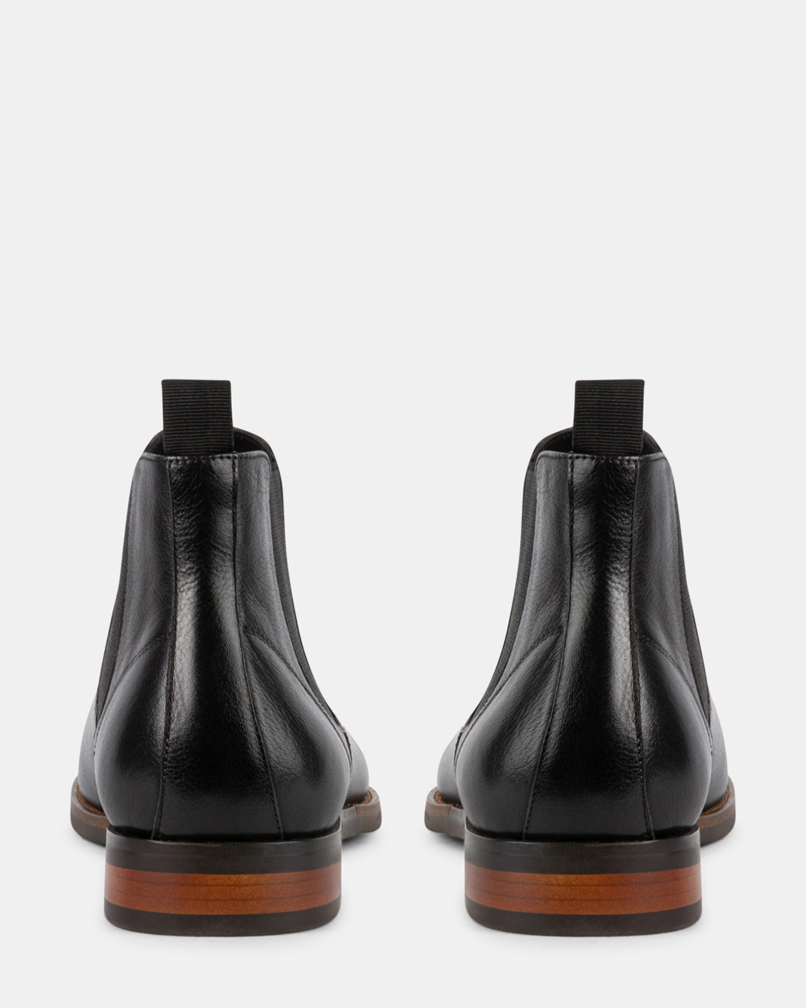 MERIDIAN BLACK LEATHER - Men's Shoes - Steve Madden Canada
