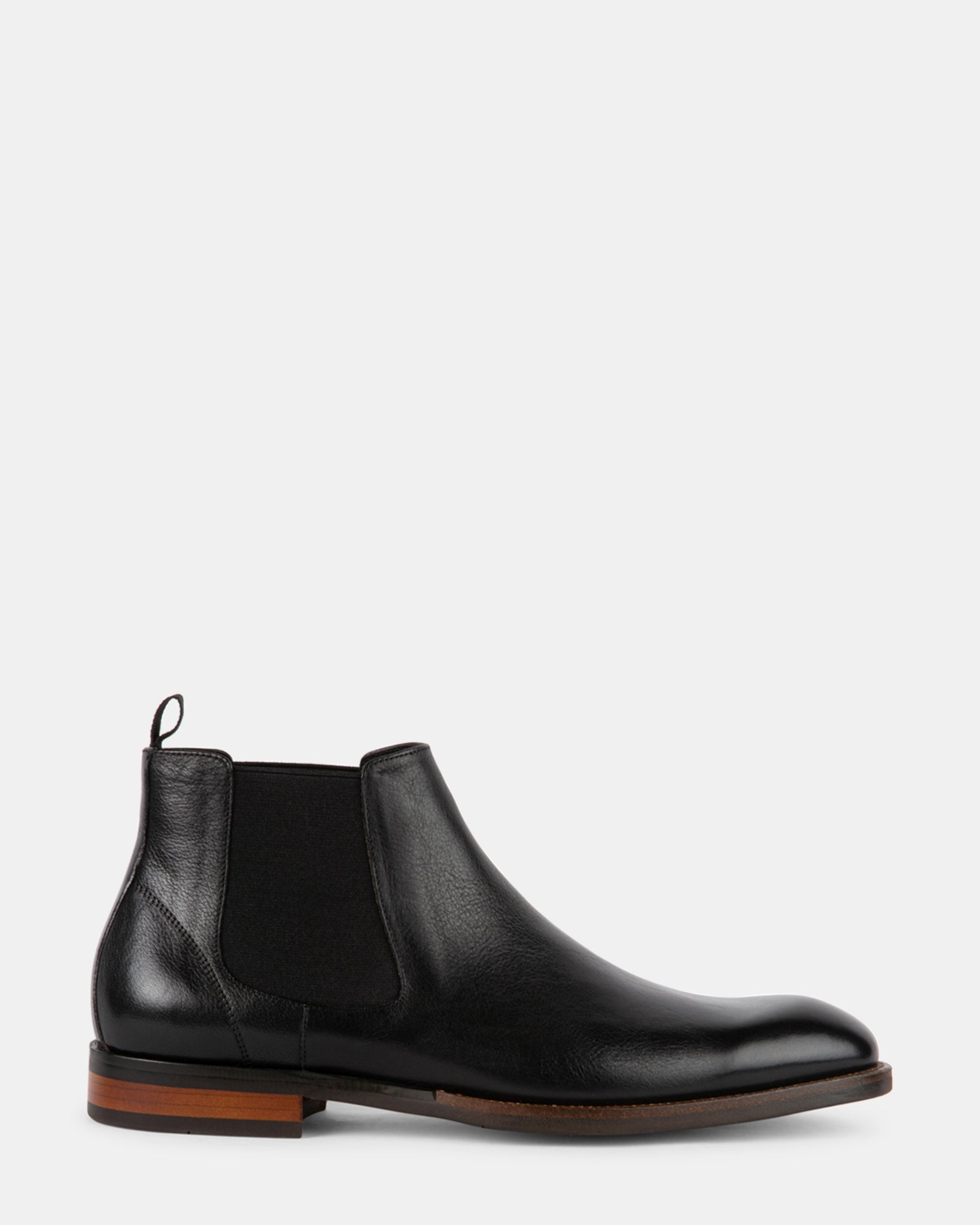 MERIDIAN BLACK LEATHER - Men's Shoes - Steve Madden Canada