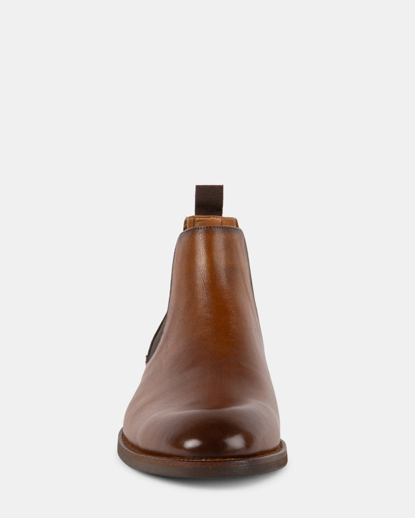 MERIDIAN TAN LEATHER - Men's Shoes - Steve Madden Canada