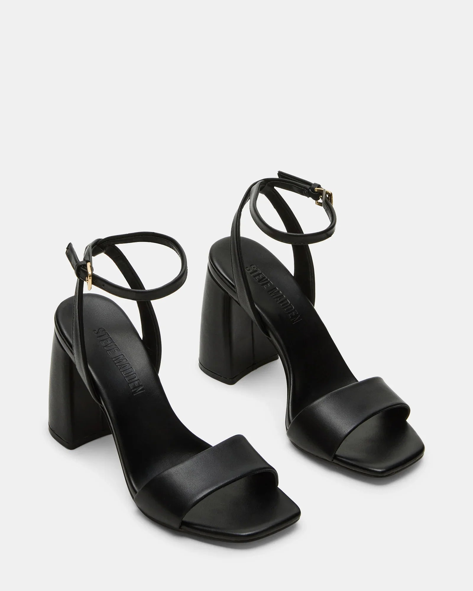 MESSA BLACK LEATHER - Women's Shoes - Steve Madden Canada