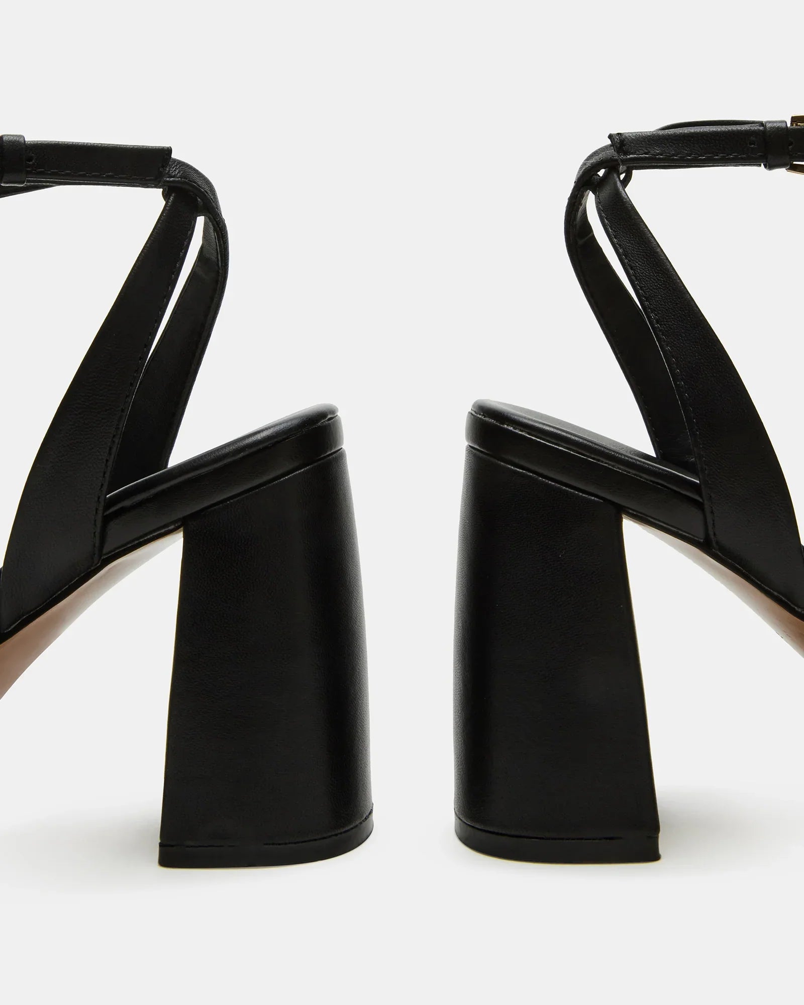MESSA BLACK LEATHER - Women's Shoes - Steve Madden Canada