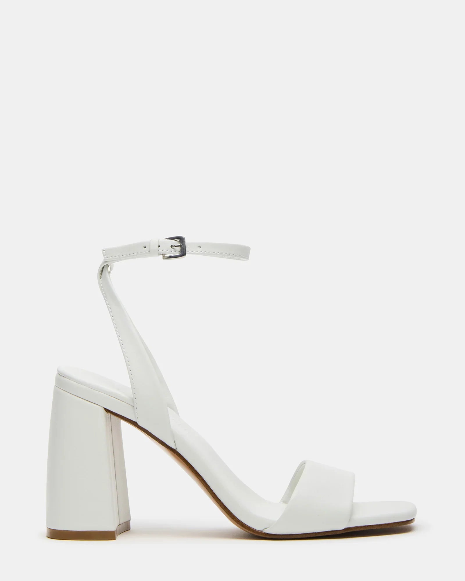 MESSA WHITE LEATHER - Women's Shoes - Steve Madden Canada