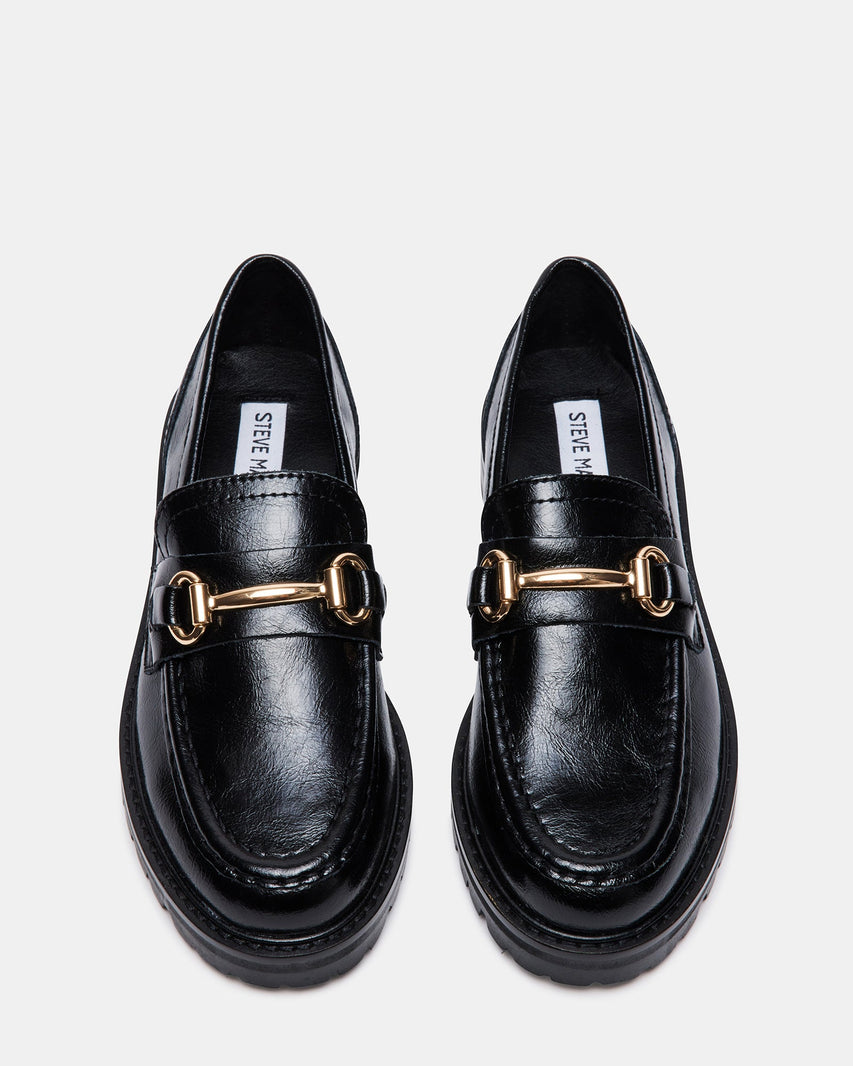 MISTOR BLACK LEATHER - Women's Shoes - Steve Madden Canada