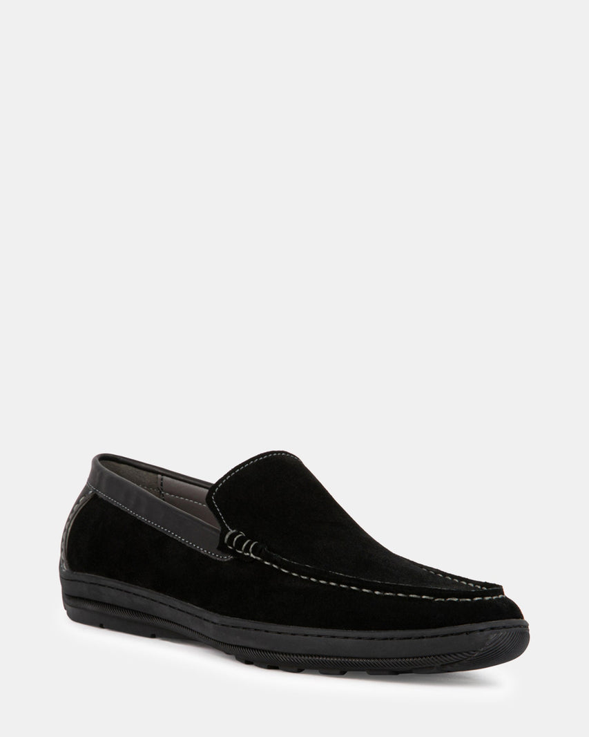 MITCHYY BLACK SUEDE - Men's Shoes - Steve Madden Canada