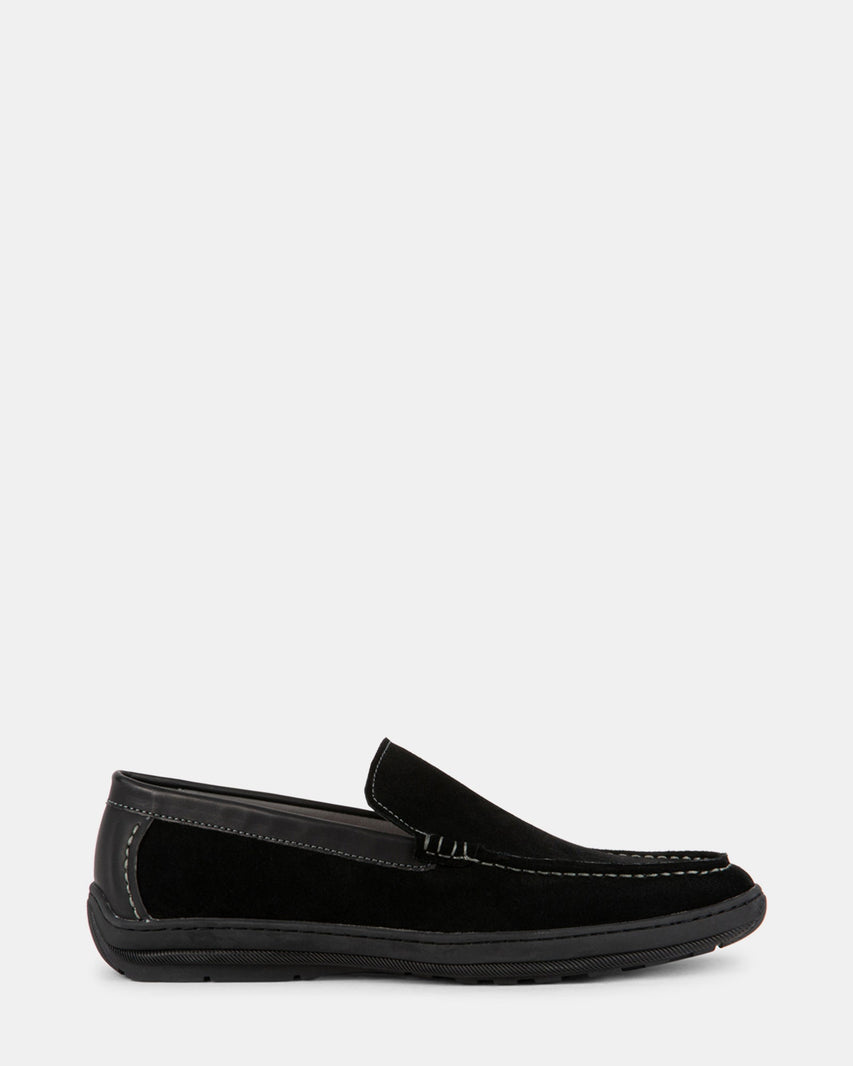 MITCHYY BLACK SUEDE - Men's Shoes - Steve Madden Canada