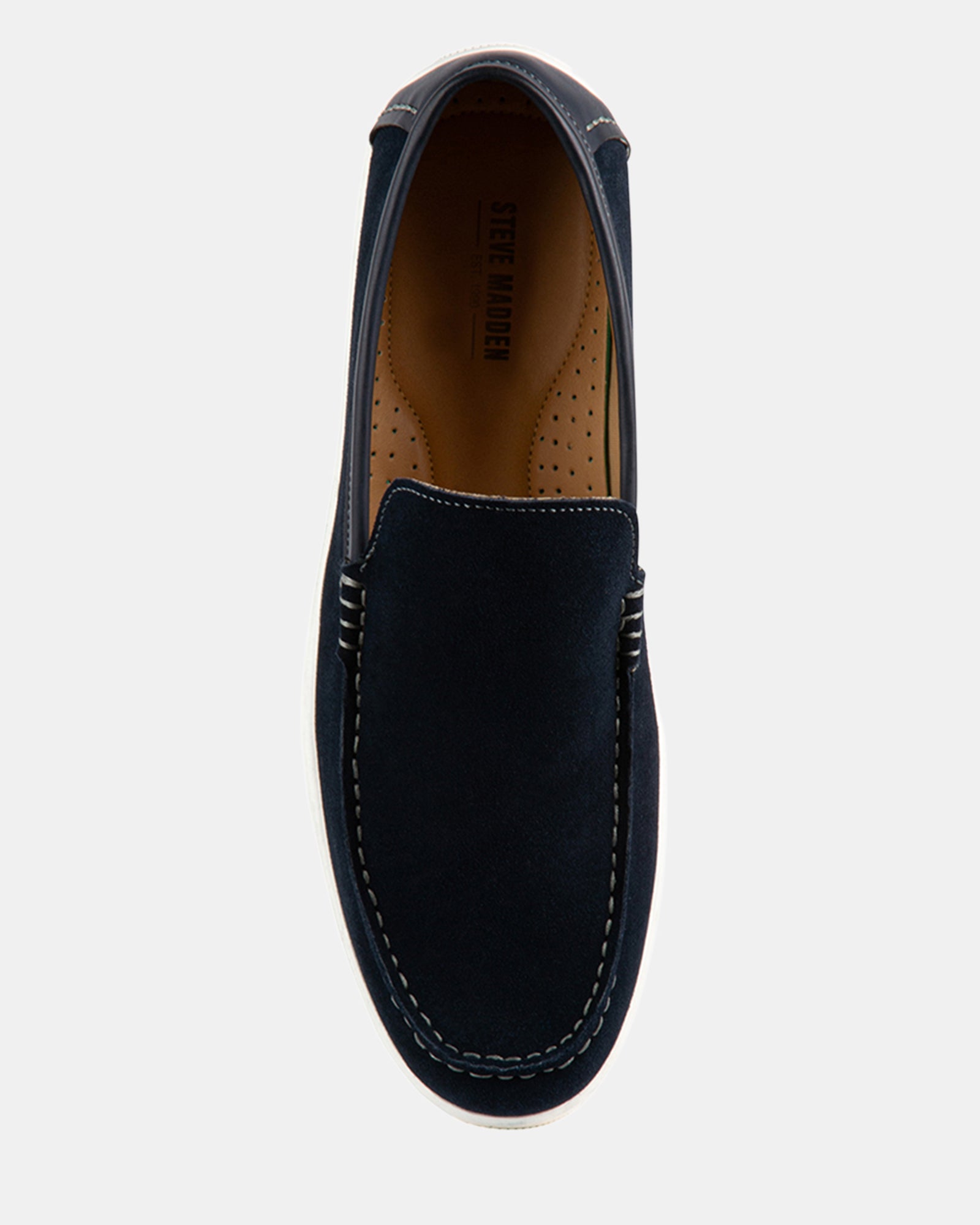 MITCHYY BLUE SUEDE - Men's Shoes - Steve Madden Canada