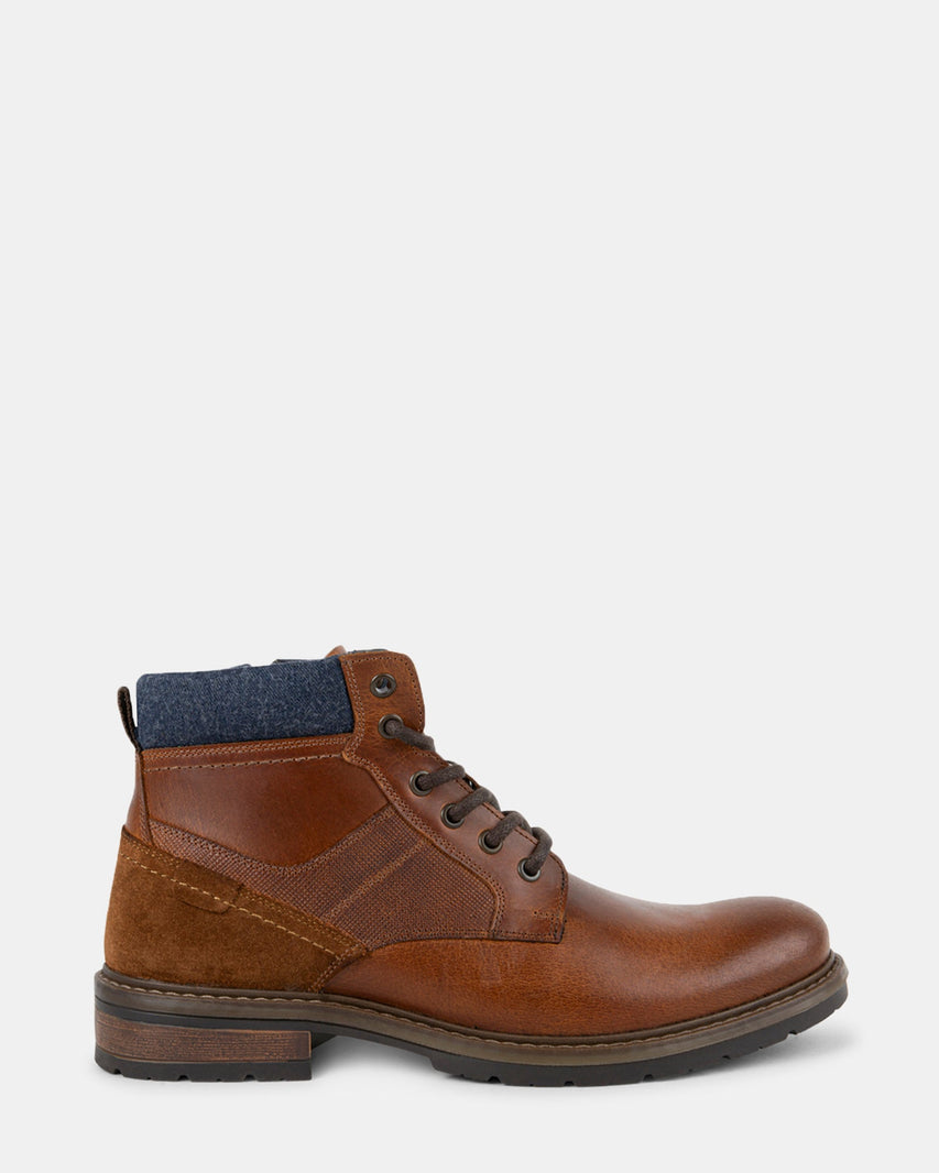 MODEST TAN LEATHER - Men's Shoes - Steve Madden Canada