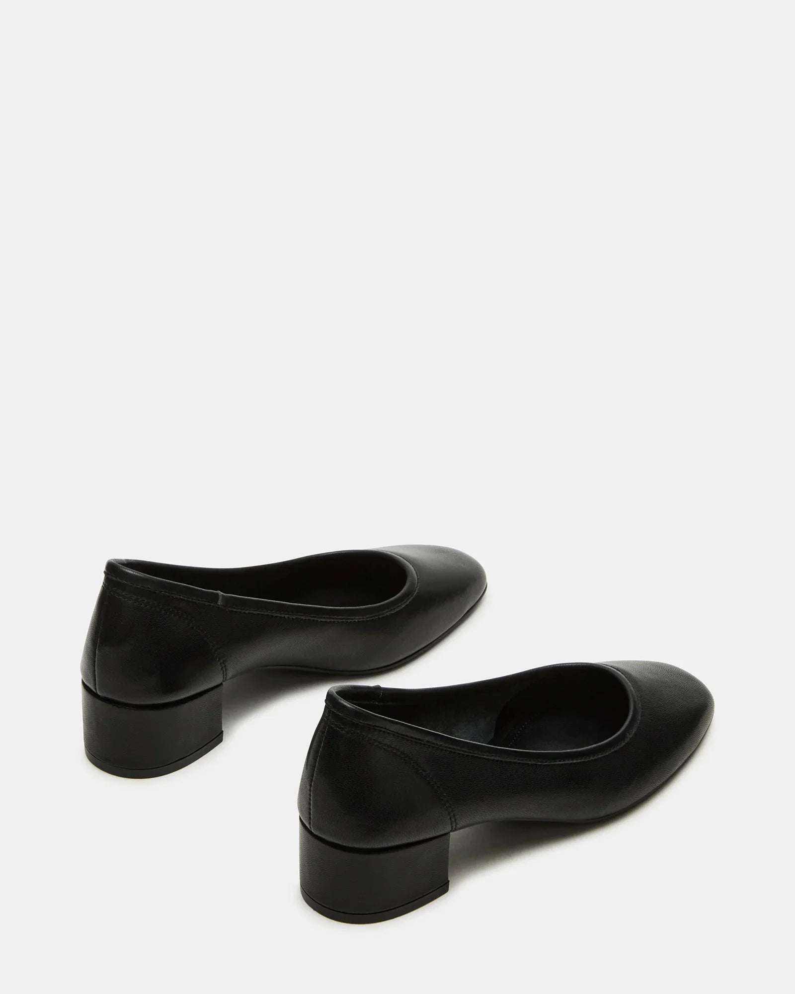 MOLLIE BLACK LEATHER - Women's Shoes - Steve Madden Canada