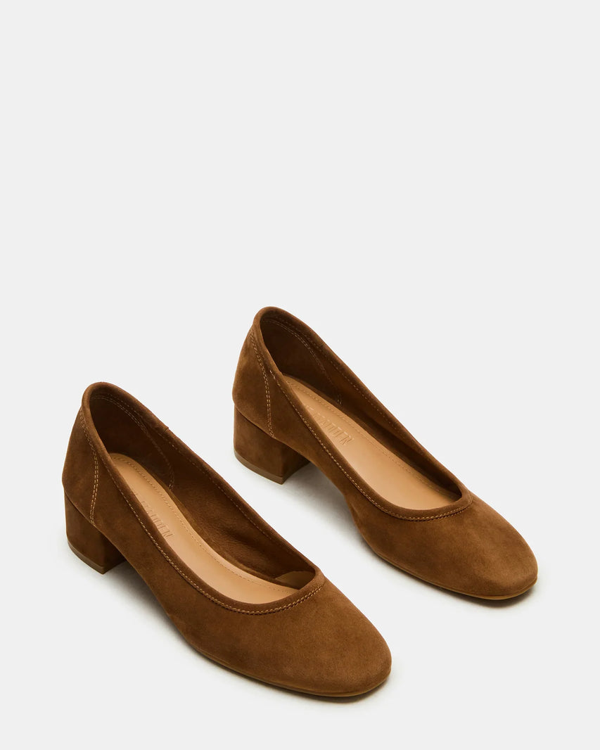 MOLLIE TAN SUEDE - Women's Shoes - Steve Madden Canada