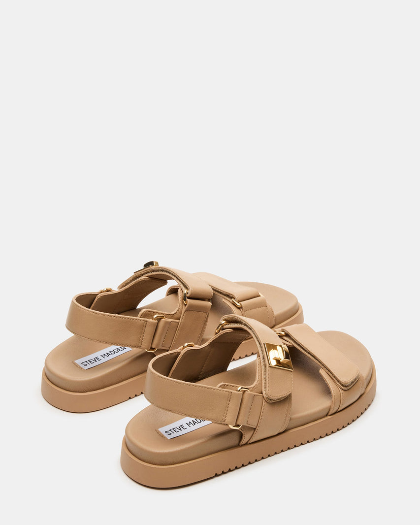 MONA BEIGE LEATHER - Women's Shoes - Steve Madden Canada