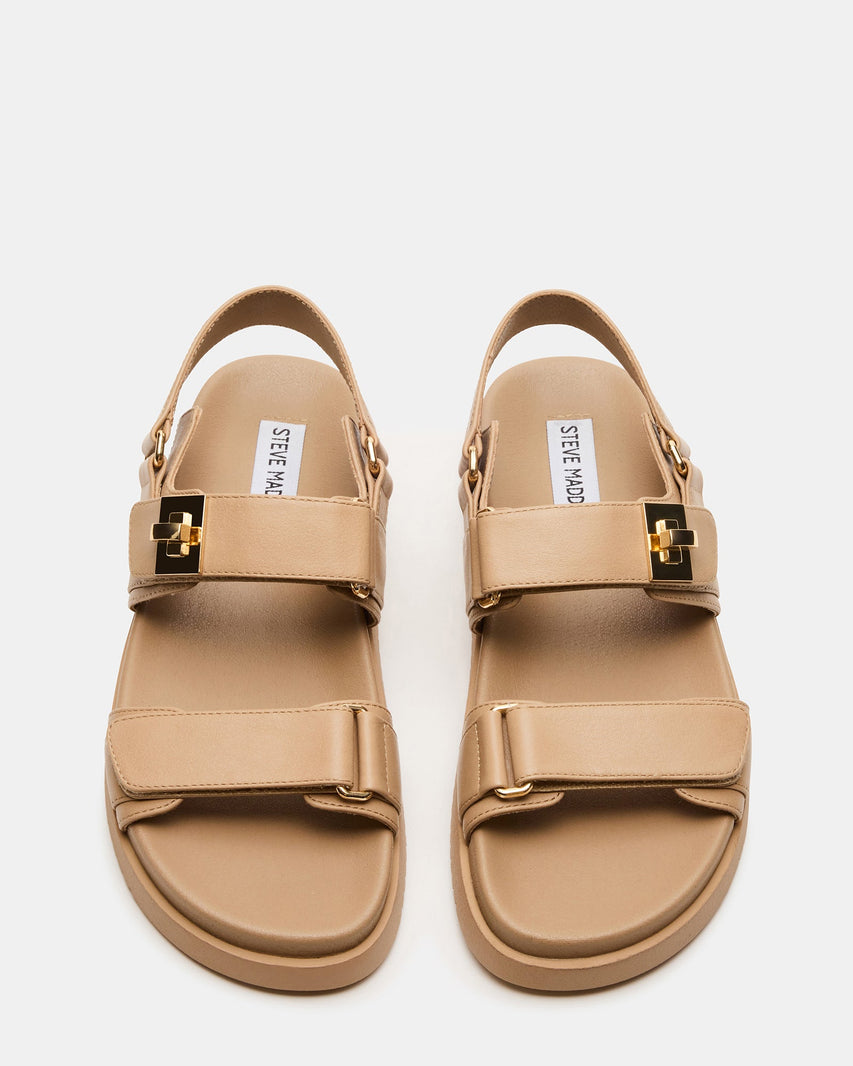 MONA BEIGE LEATHER - Women's Shoes - Steve Madden Canada