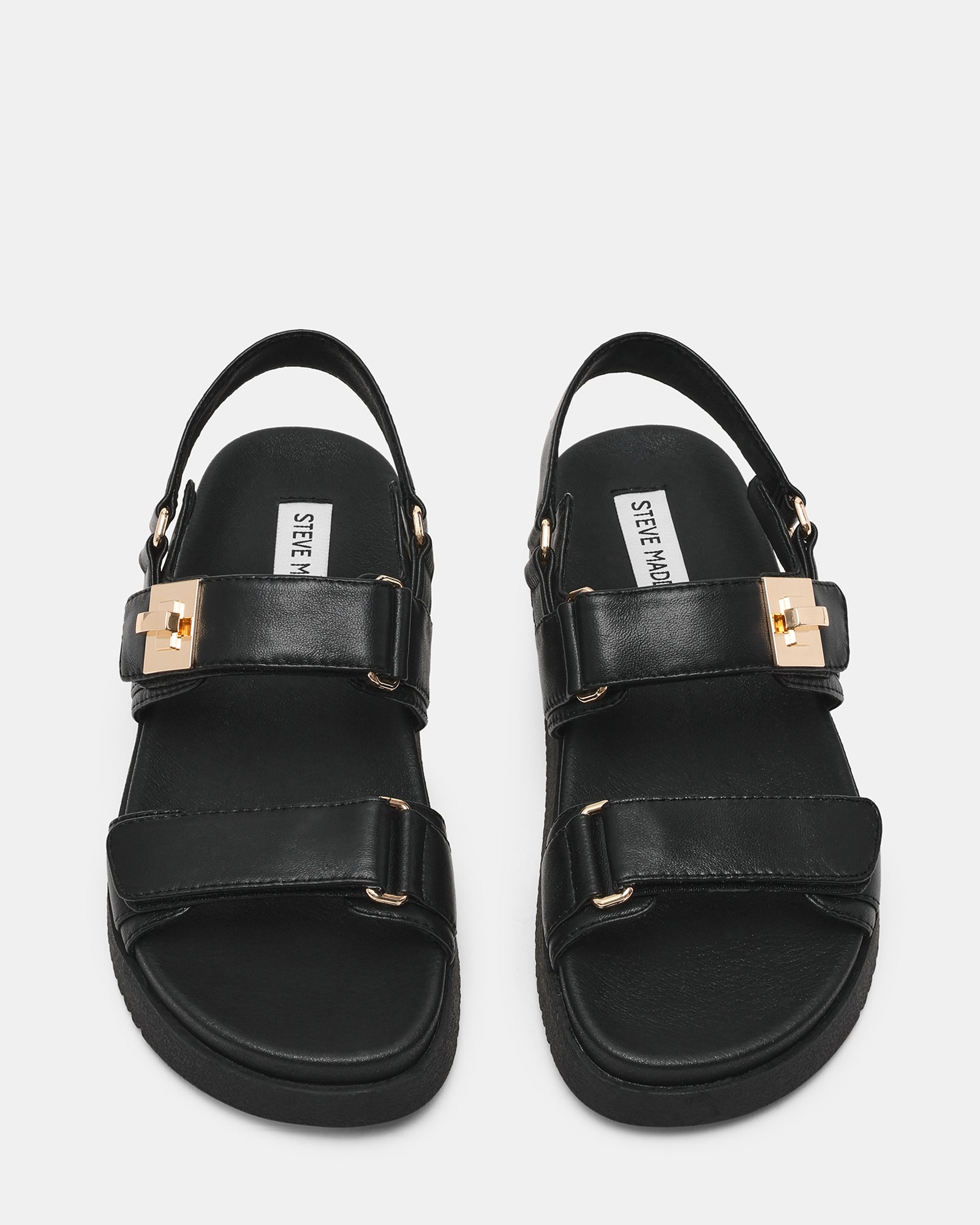 MONA BLACK LEATHER - Women's Shoes - Steve Madden Canada