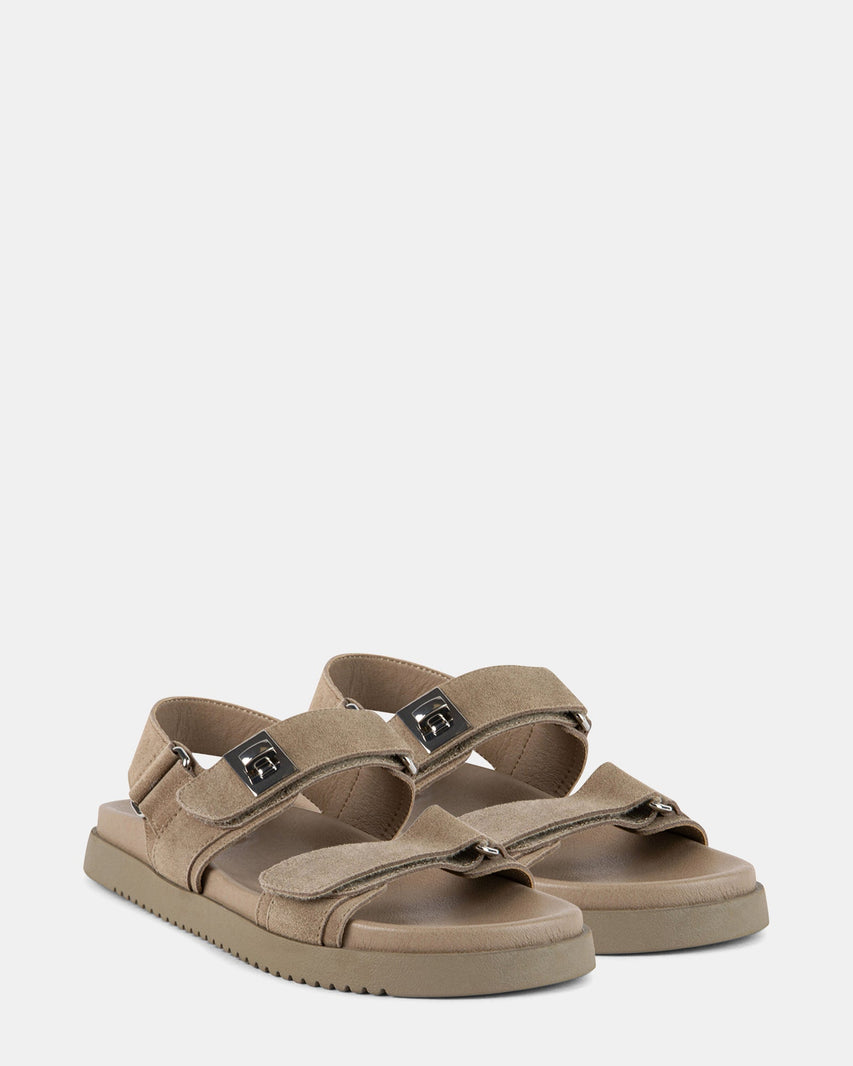 MONA TAUPE SUEDE - Women's Shoes - Steve Madden Canada