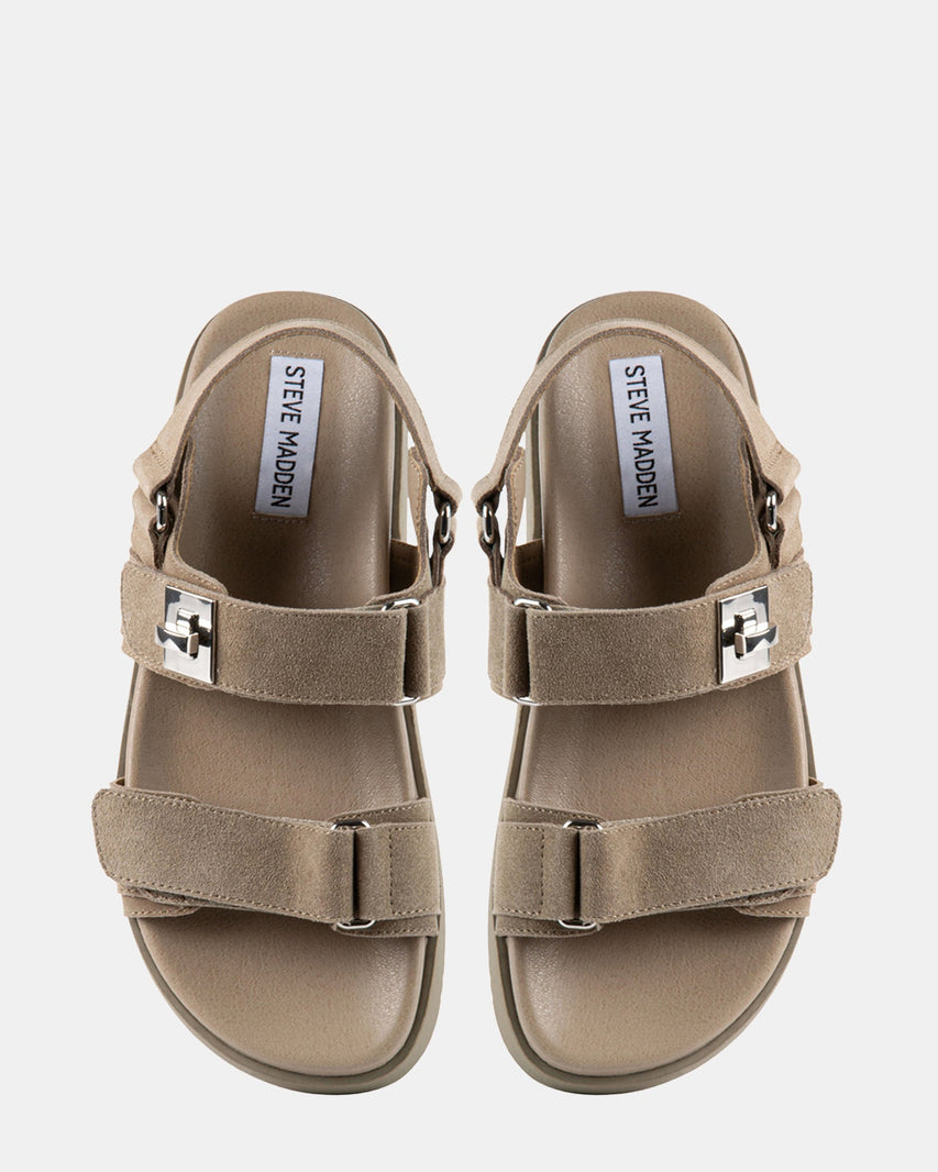 MONA TAUPE SUEDE - Women's Shoes - Steve Madden Canada