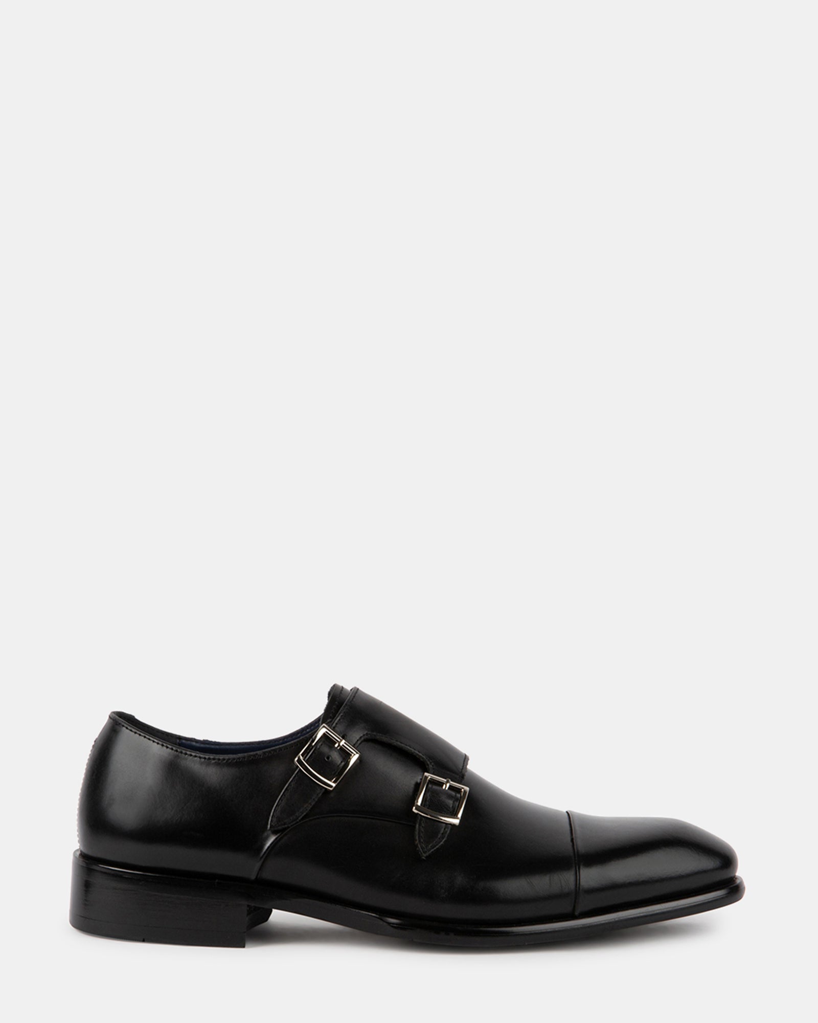MORELLII BLACK LEATHER - Men's Shoes - Steve Madden Canada
