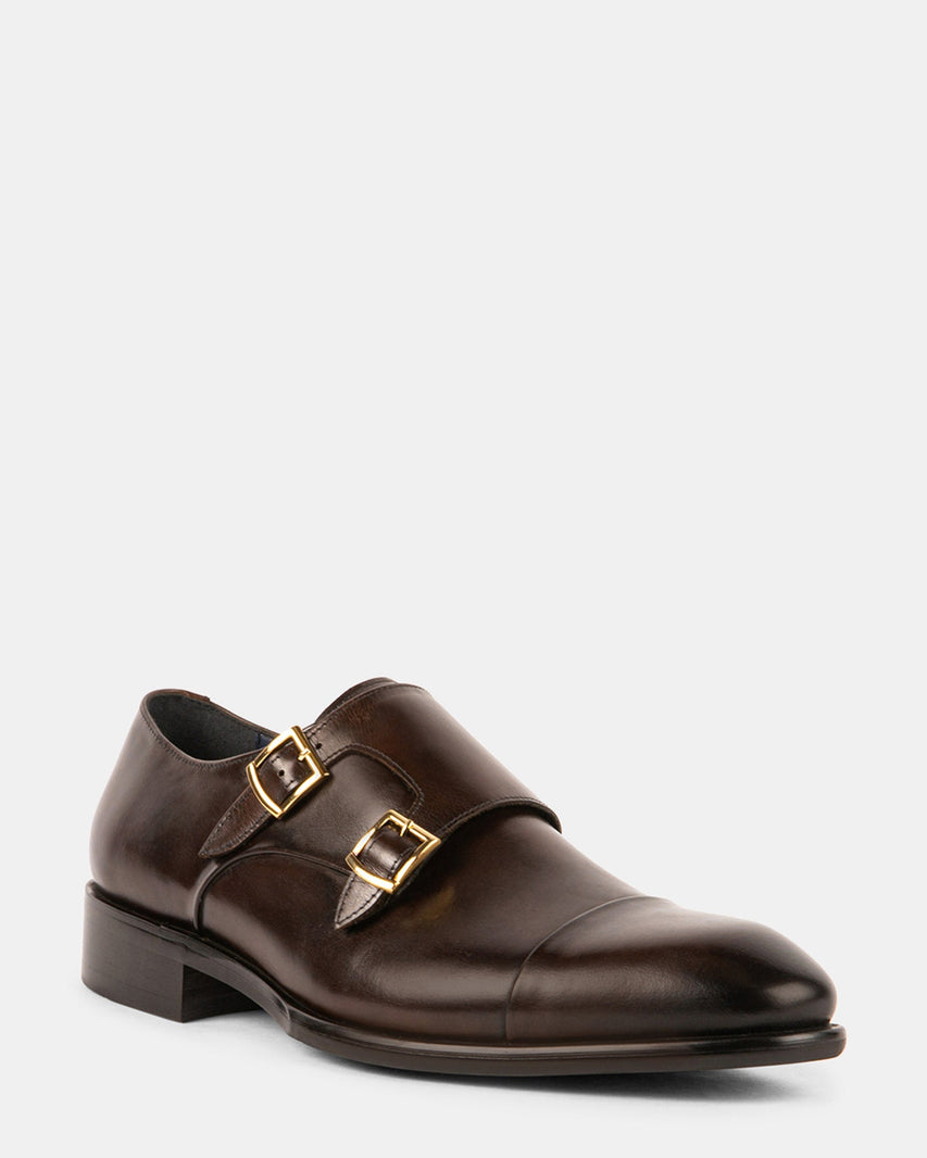 MORELLII BROWN LEATHER - Men's Shoes - Steve Madden Canada