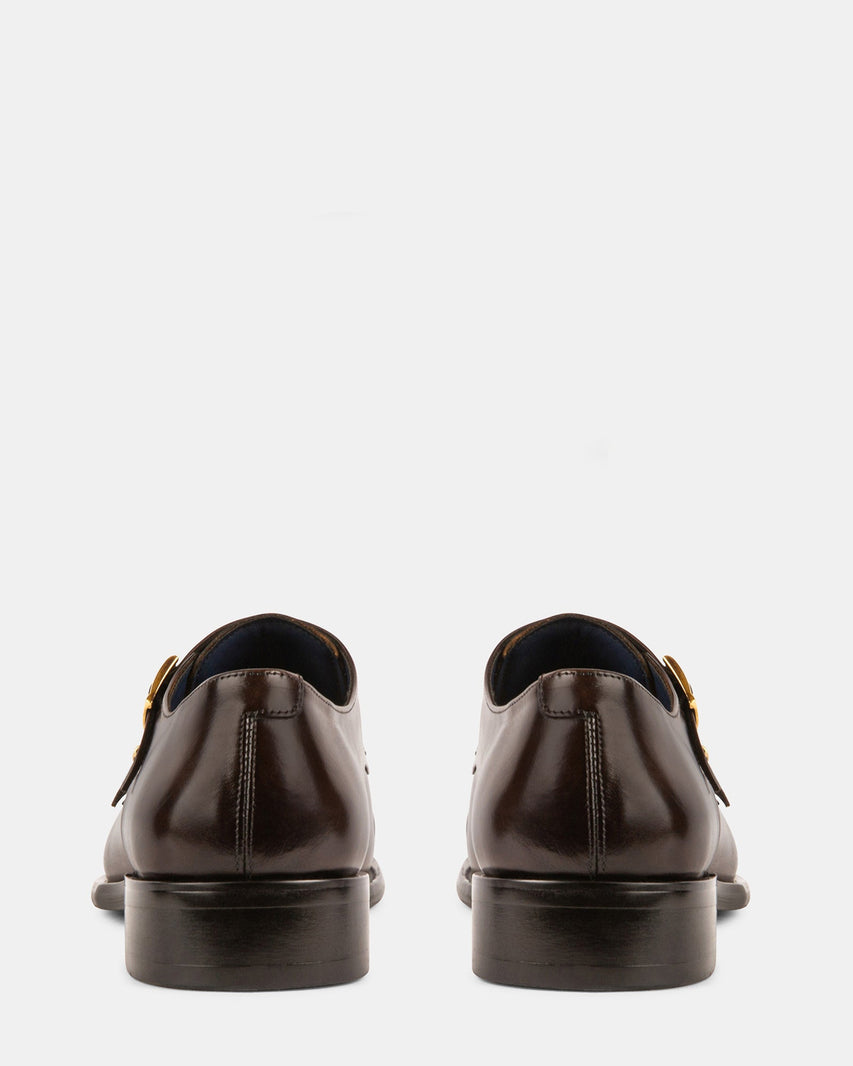 MORELLII BROWN LEATHER - Men's Shoes - Steve Madden Canada