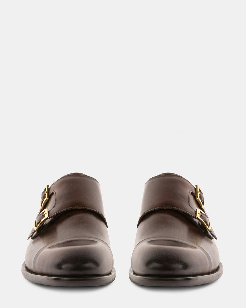 MORELLII BROWN LEATHER - Men's Shoes - Steve Madden Canada