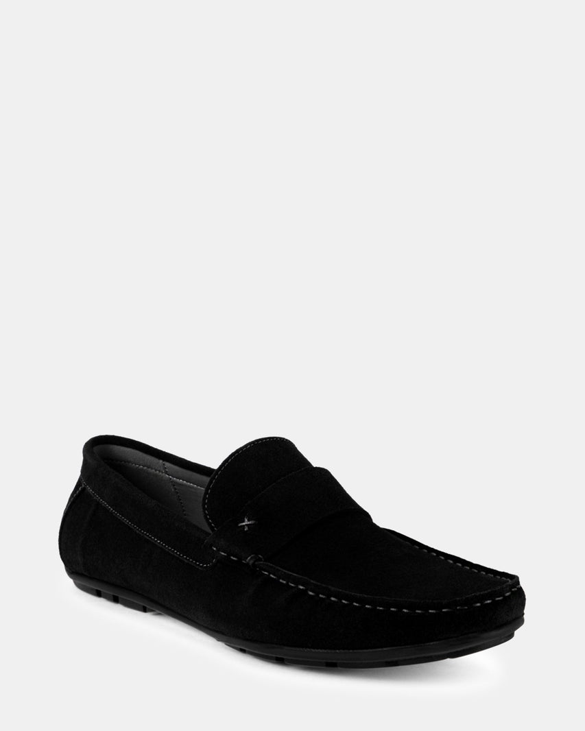 MORIAH BLACK SUEDE - Men's Shoes - Steve Madden Canada
