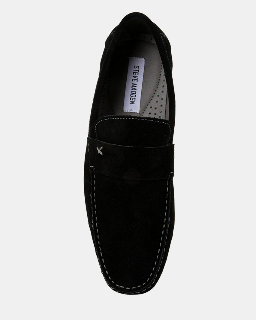 MORIAH BLACK SUEDE - Men's Shoes - Steve Madden Canada