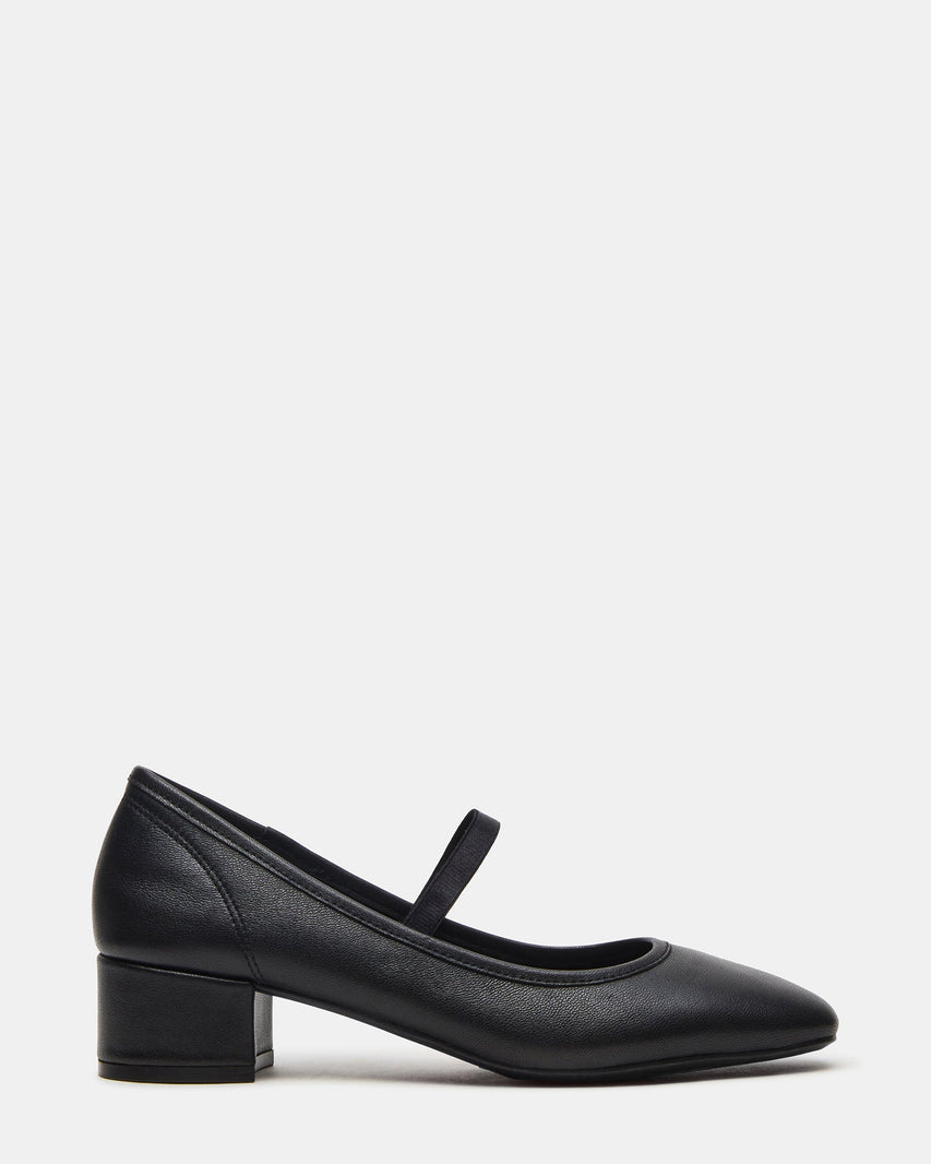 MURAL BLACK LEATHER - Women's Shoes - Steve Madden Canada