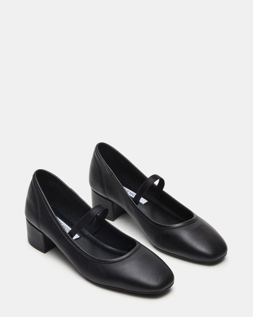 MURAL BLACK LEATHER - Women's Shoes - Steve Madden Canada