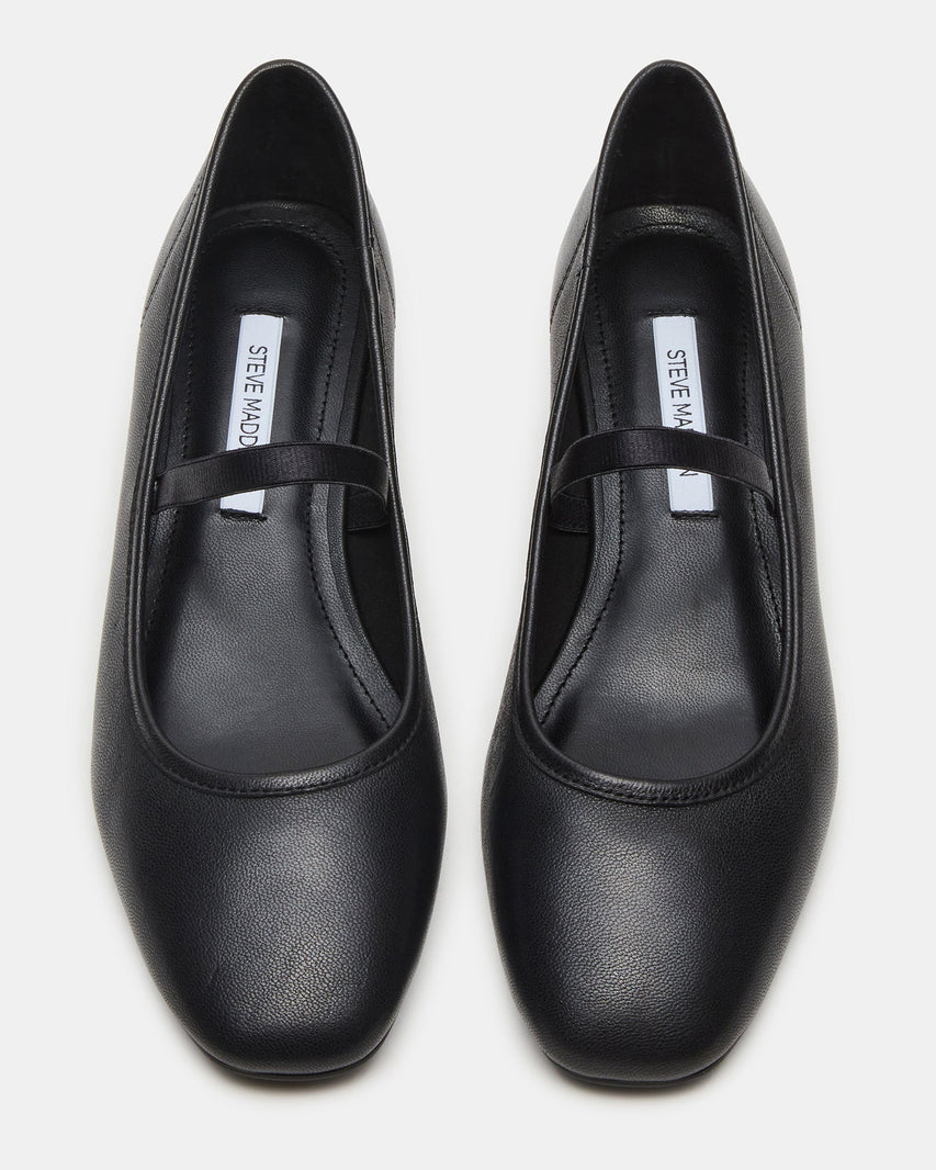 MURAL BLACK LEATHER - Women's Shoes - Steve Madden Canada