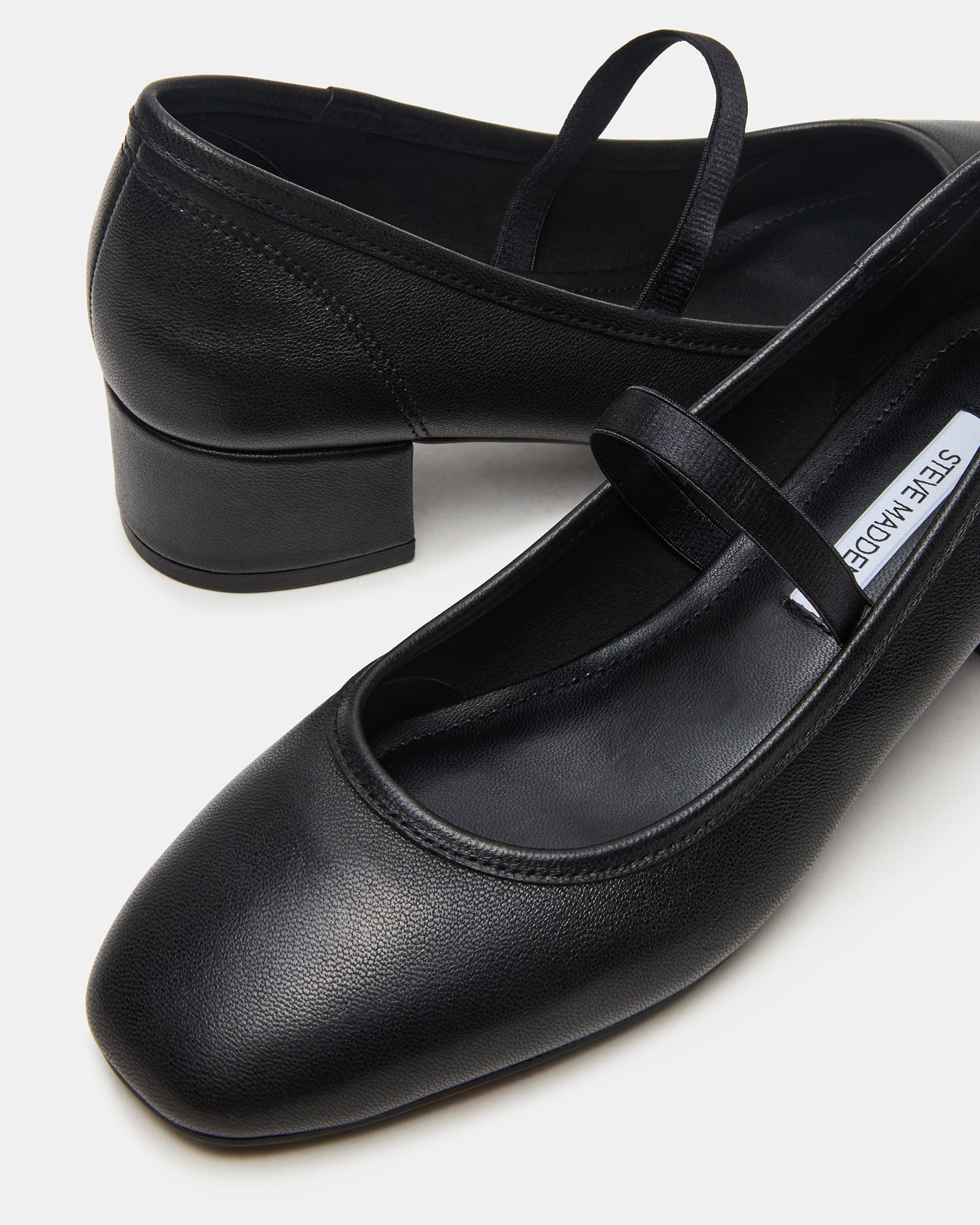 MURAL BLACK LEATHER - Women's Shoes - Steve Madden Canada