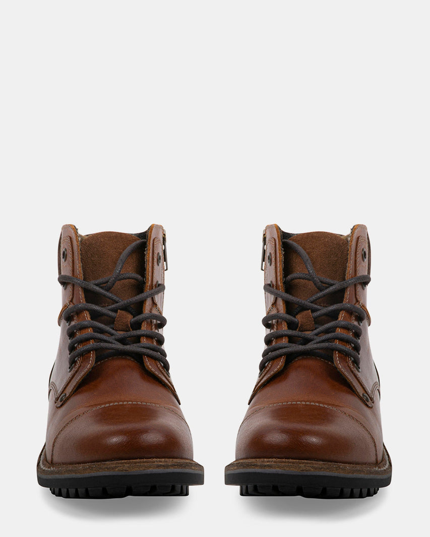 MURPHYY TAN LEATHER - Men's Shoes - Steve Madden Canada