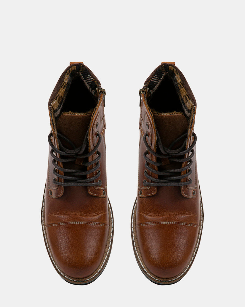 MURPHYY TAN LEATHER - Men's Shoes - Steve Madden Canada