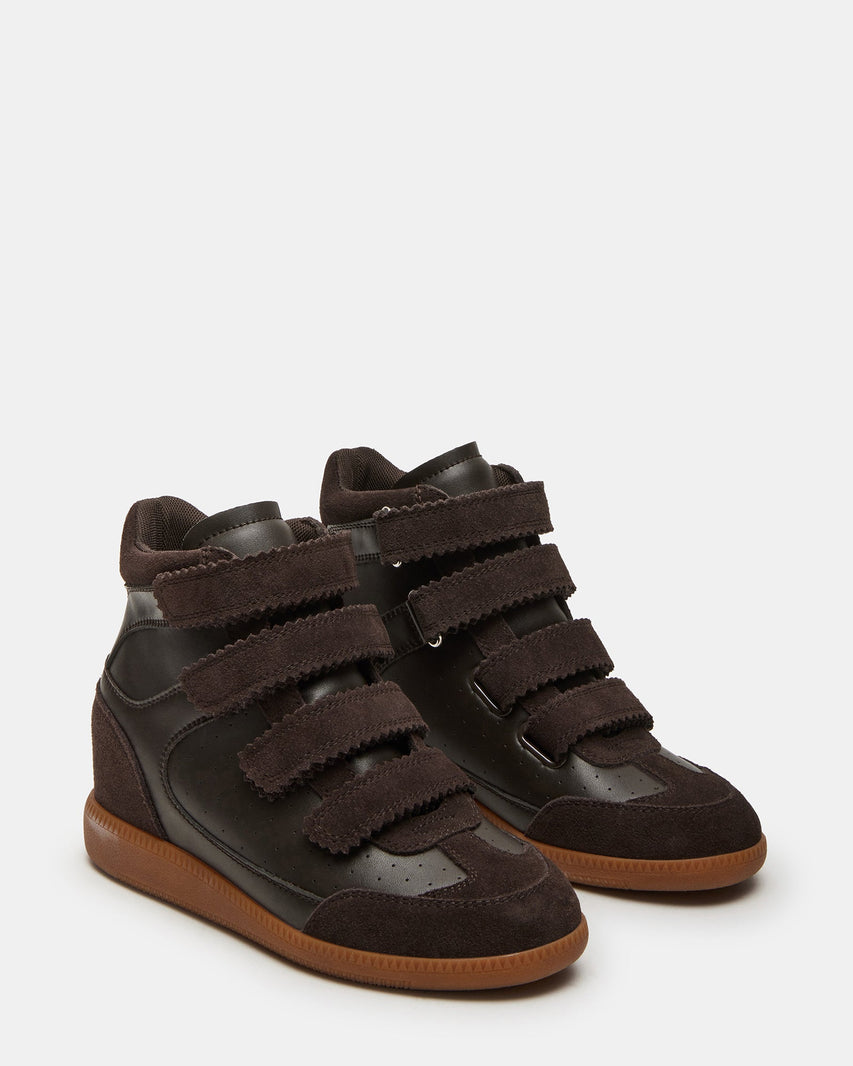 MUSTANG BROWN SUEDE - Women's Shoes - Steve Madden Canada