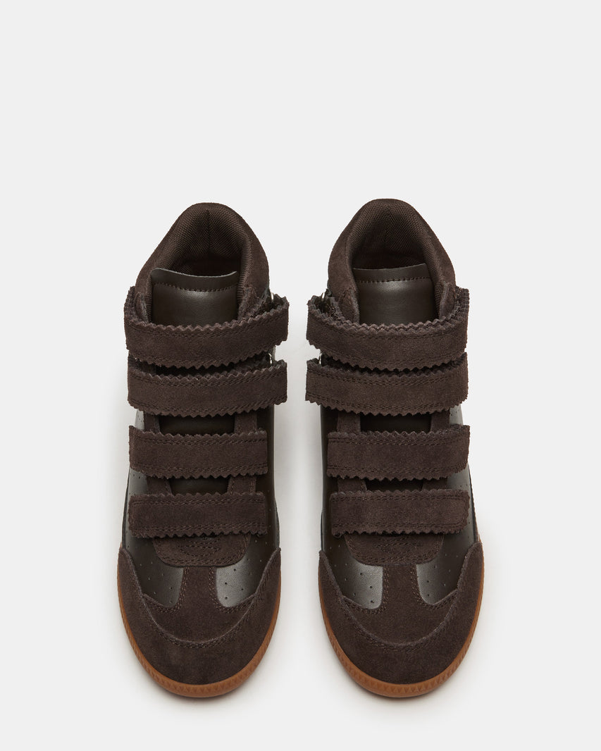 MUSTANG BROWN SUEDE - Women's Shoes - Steve Madden Canada