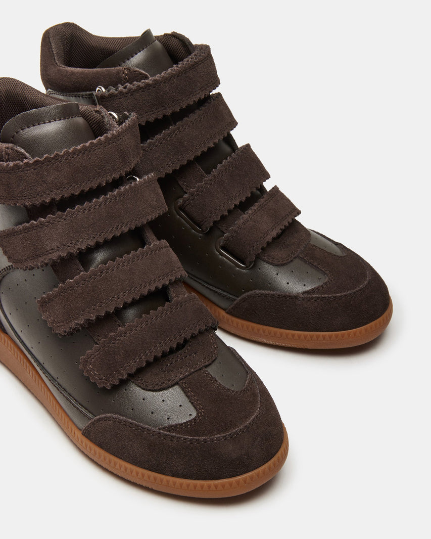 MUSTANG BROWN SUEDE - Women's Shoes - Steve Madden Canada