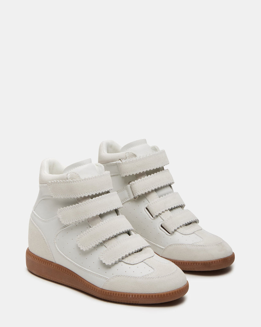 MUSTANG WHITE SUEDE - Women's Shoes - Steve Madden Canada