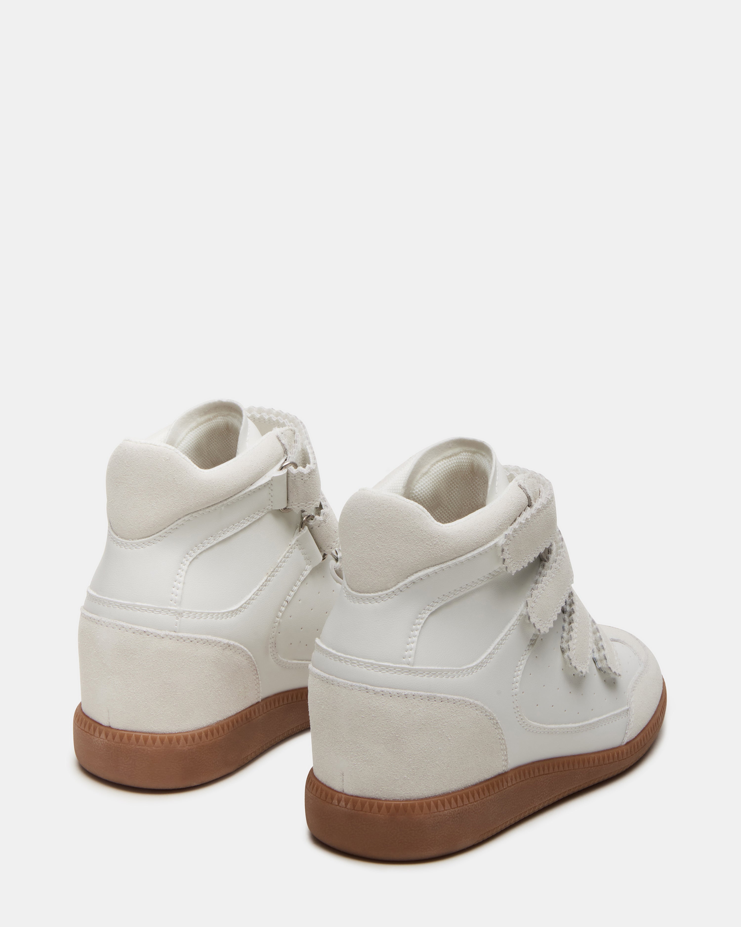 MUSTANG WHITE SUEDE - Women's Shoes - Steve Madden Canada