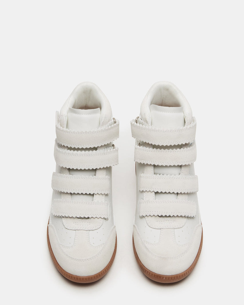 MUSTANG WHITE SUEDE - Women's Shoes - Steve Madden Canada