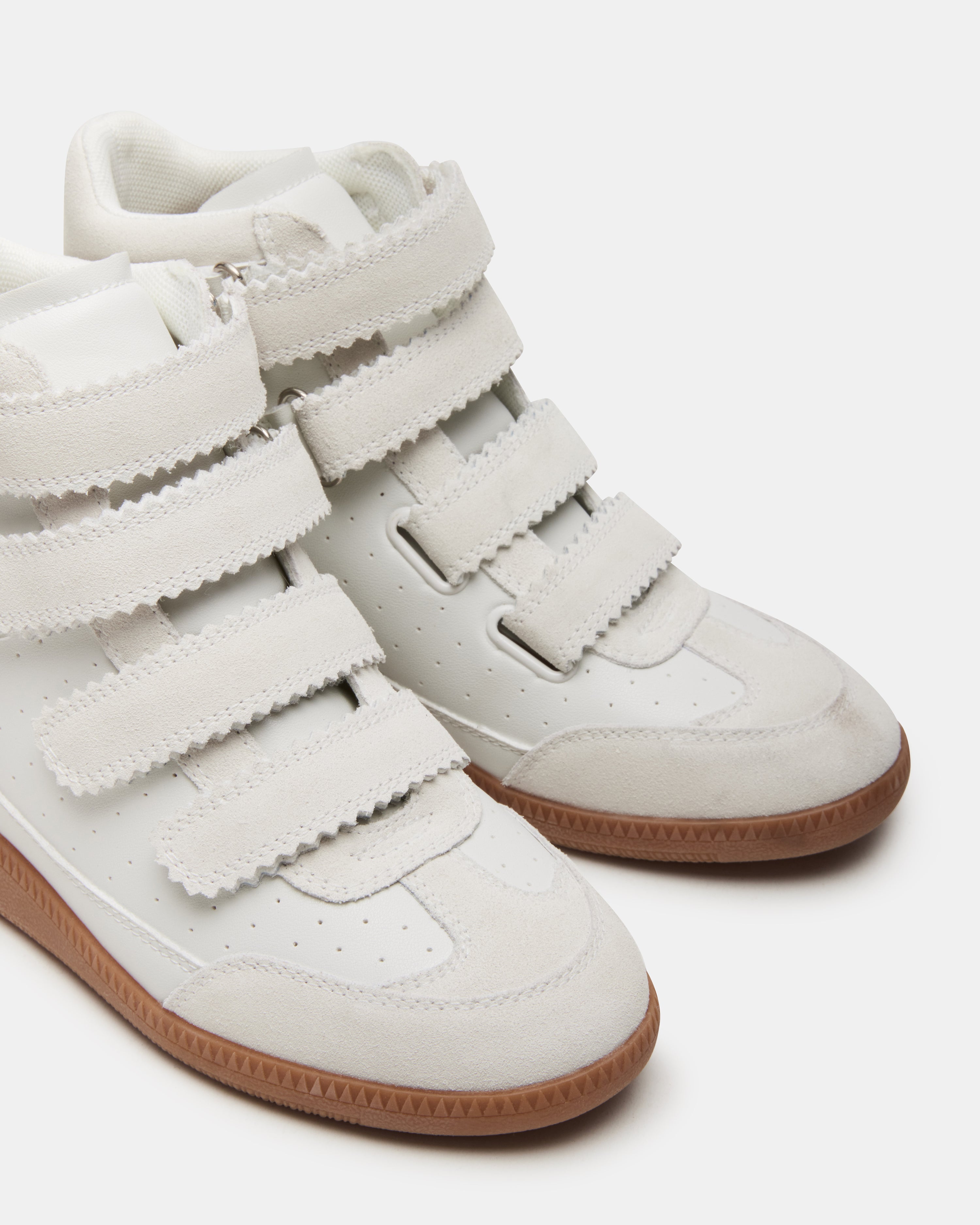 MUSTANG WHITE SUEDE - Women's Shoes - Steve Madden Canada