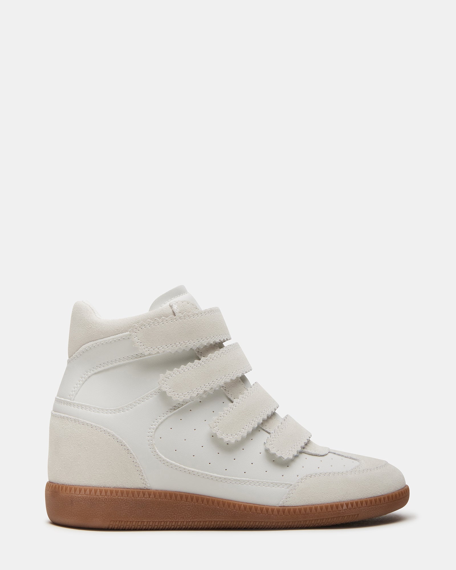 MUSTANG WHITE SUEDE - Women's Shoes - Steve Madden Canada