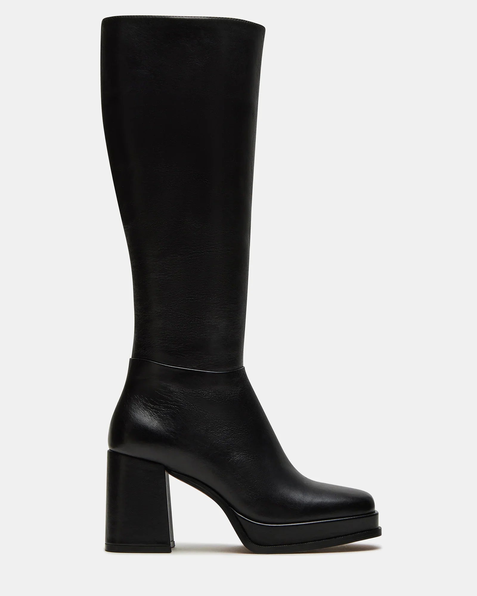 MYSTERY BLACK LEATHER - Women's Shoes - Steve Madden Canada