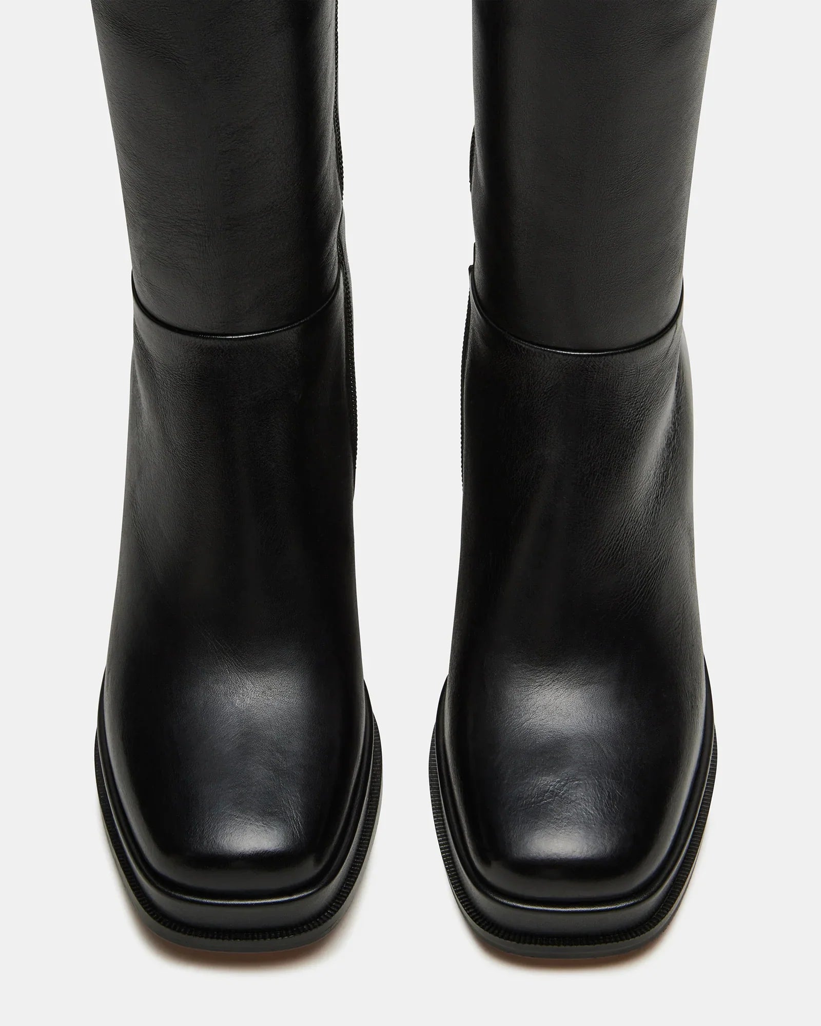 MYSTERY BLACK LEATHER - Women's Shoes - Steve Madden Canada