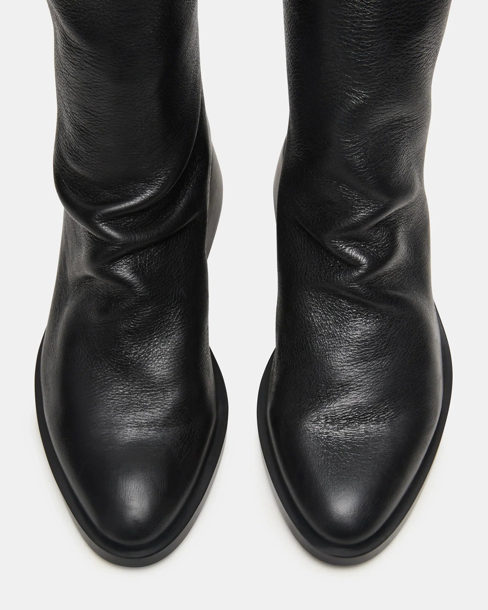 NEXIE BLACK LEATHER - Women's Shoes - Steve Madden Canada