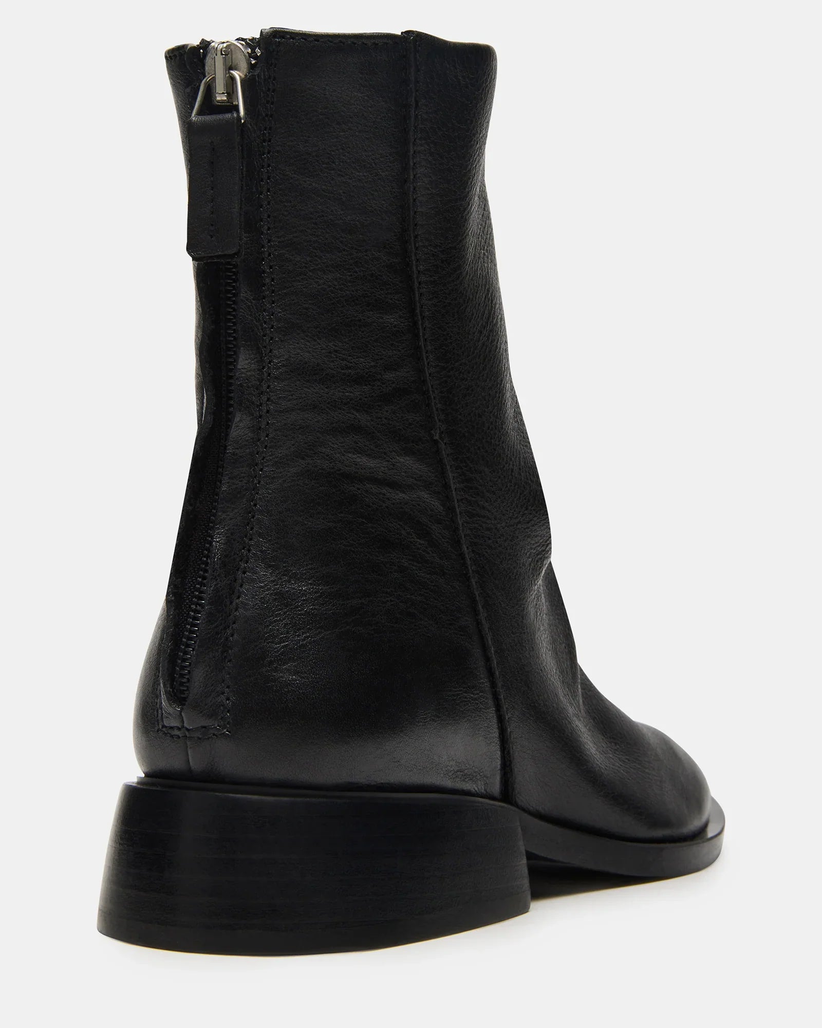 NEXIE BLACK LEATHER - Women's Shoes - Steve Madden Canada
