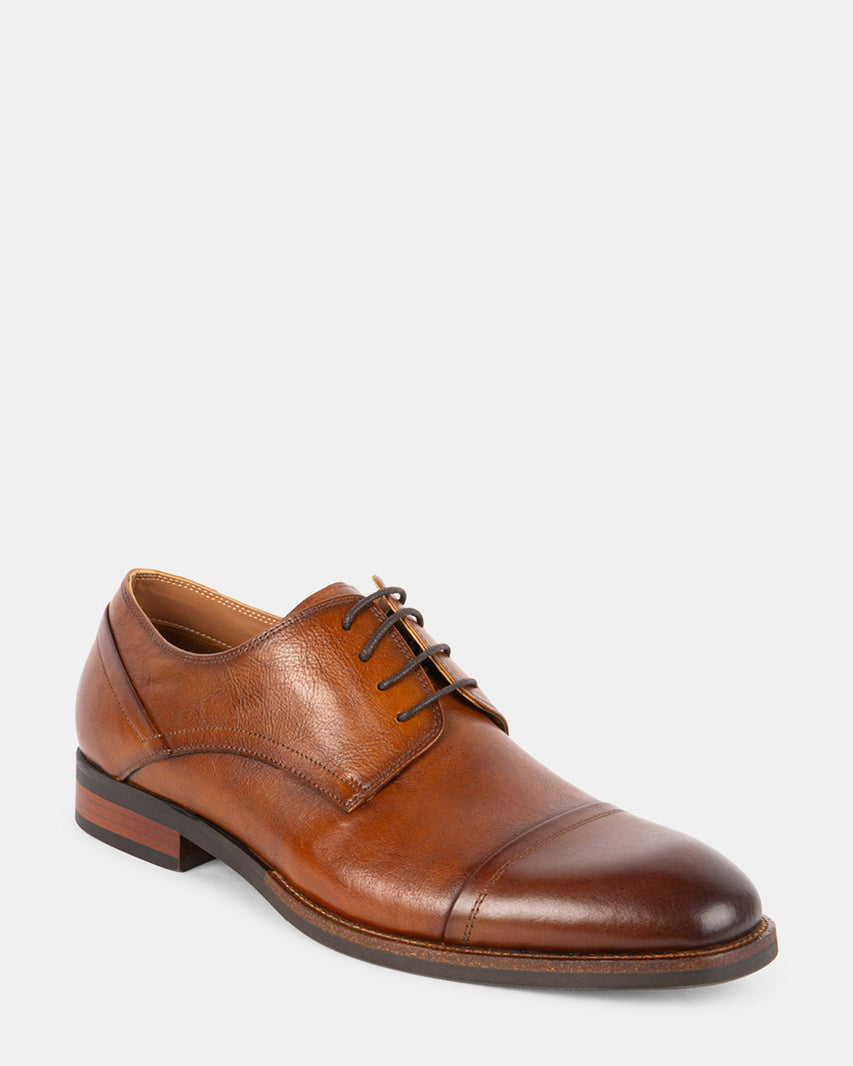 NORVERTT TAN LEATHER - Men's Shoes - Steve Madden Canada